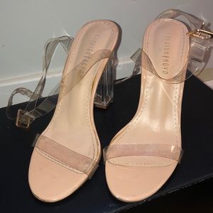 Clear heels closet staple